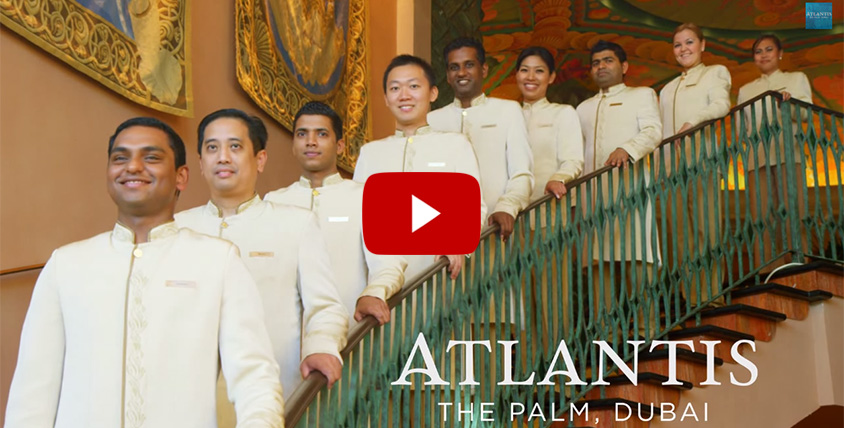 Meet the Butlers of Atlantis The Palm, Dubai