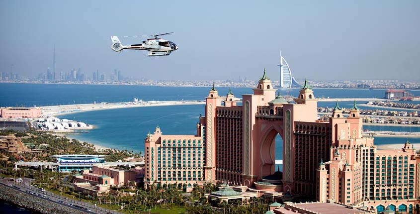 Elevate Your Dubai Holiday Experience with a Helicopter Tour at Atlantis, The Palm