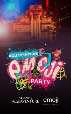Dubai’s Craziest 😀 Pool Party is Back! Enjoy Aquaventure emoji™ Party at Atlantis Aquaventure